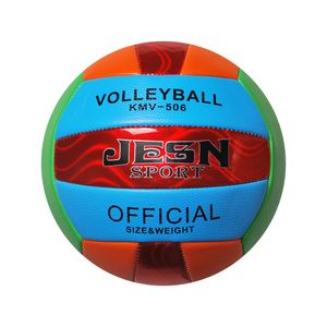 Balón de Volleyball Cocido a mano 280 mm Azul y Rojo