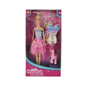 Muñeca Bonnie Pink Hada Mágica con su Caballito