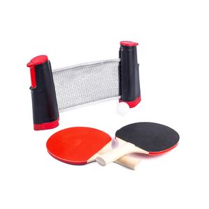 Set tenis de mesa Ping Pong con raquetas + Malla + pelotas