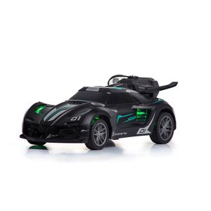 Carro a control remoto con cargador expulsa humo
