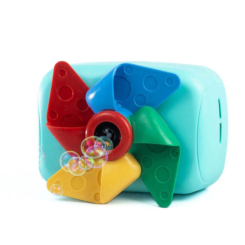 Juguete-Camara-de-burbujas-con-sonido-diseño-Aspas