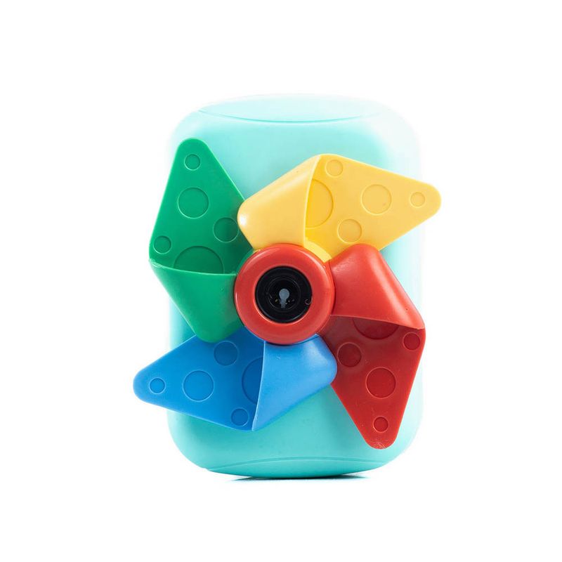 Juguete-Camara-de-burbujas-con-sonido-diseño-Aspas