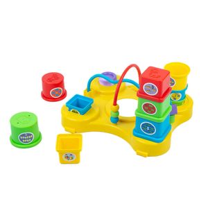 Juguete educativo Montessori tablero didáctico de actividades para niños pequeños