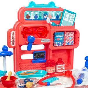 Set Estacion Medica De Juguete Para Armar