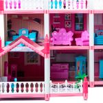 Casa-De-Muñecas-De-2-Pisos-Y-Altillo