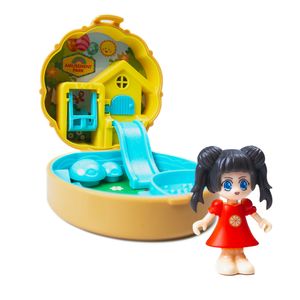 Mini Escenarios Para  Niña Diseño Aleatorio