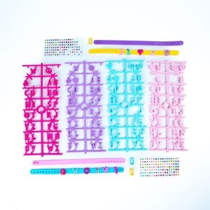 Set De Manillas Con Letras Y Figuritas