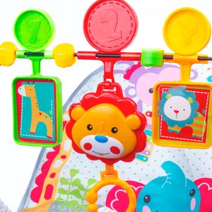 Silla Vibradora Musical Para Bebe Gris