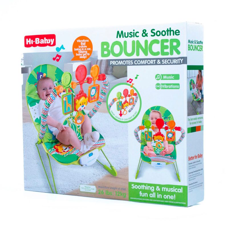 Silla-Musical-Relajante-Para-Bebe-Con-Vibracion-Verde